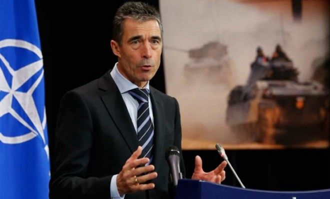 NATO Secretary-General Anders Fogh Rasmussen on Dec. 4