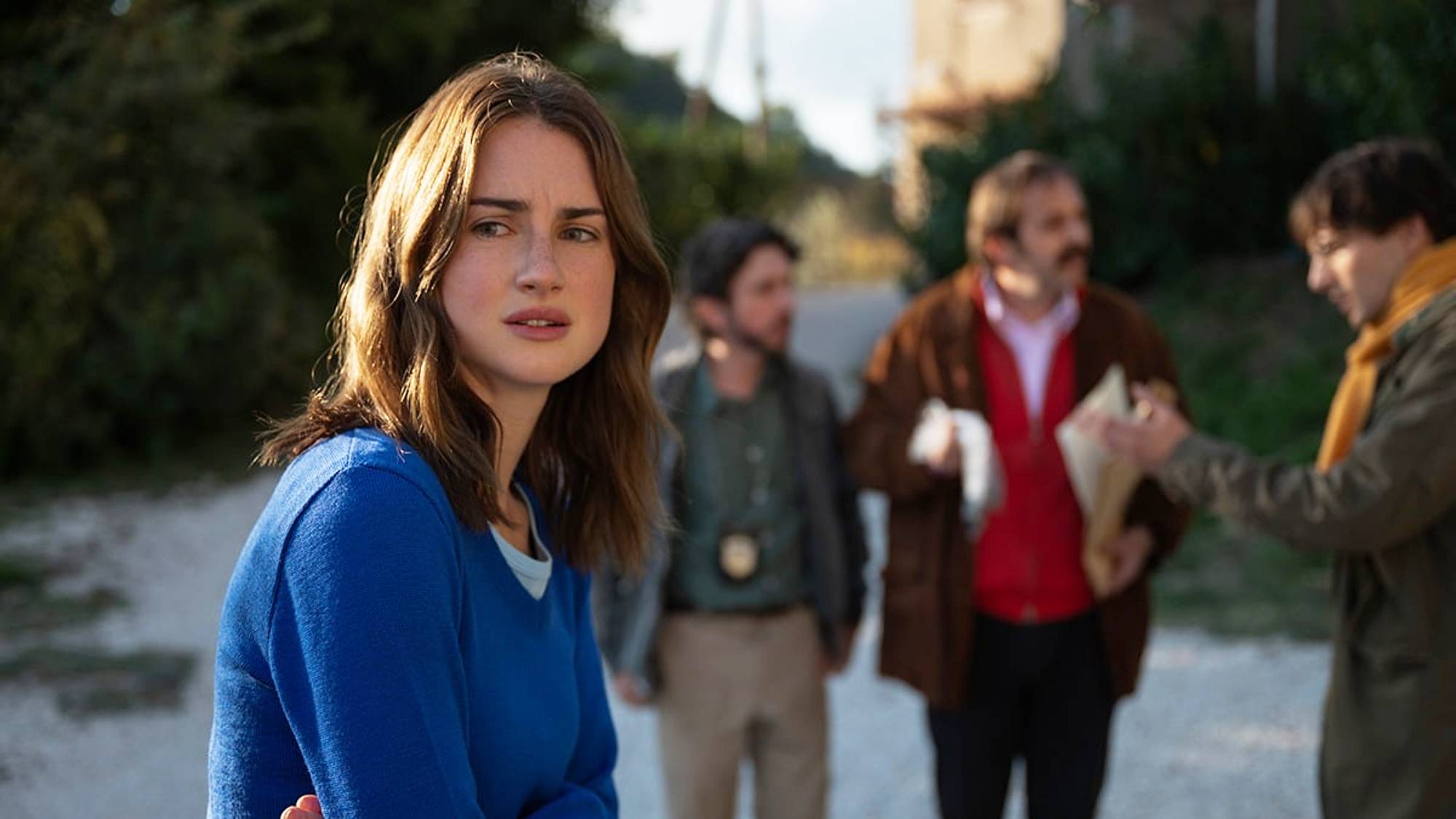 Grace Van Patten as Amanda Knox in "The Twisted Tale of Amanda Knox"