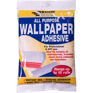 bag of wallpaper adhesive