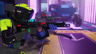 Screenshot from Marathon video game.