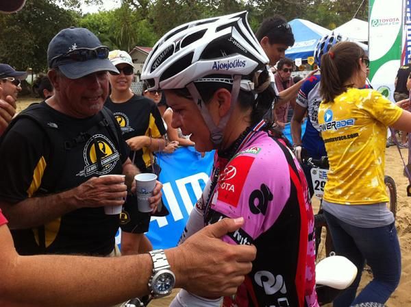 Adriana Rojas (Specialized) won the women's race