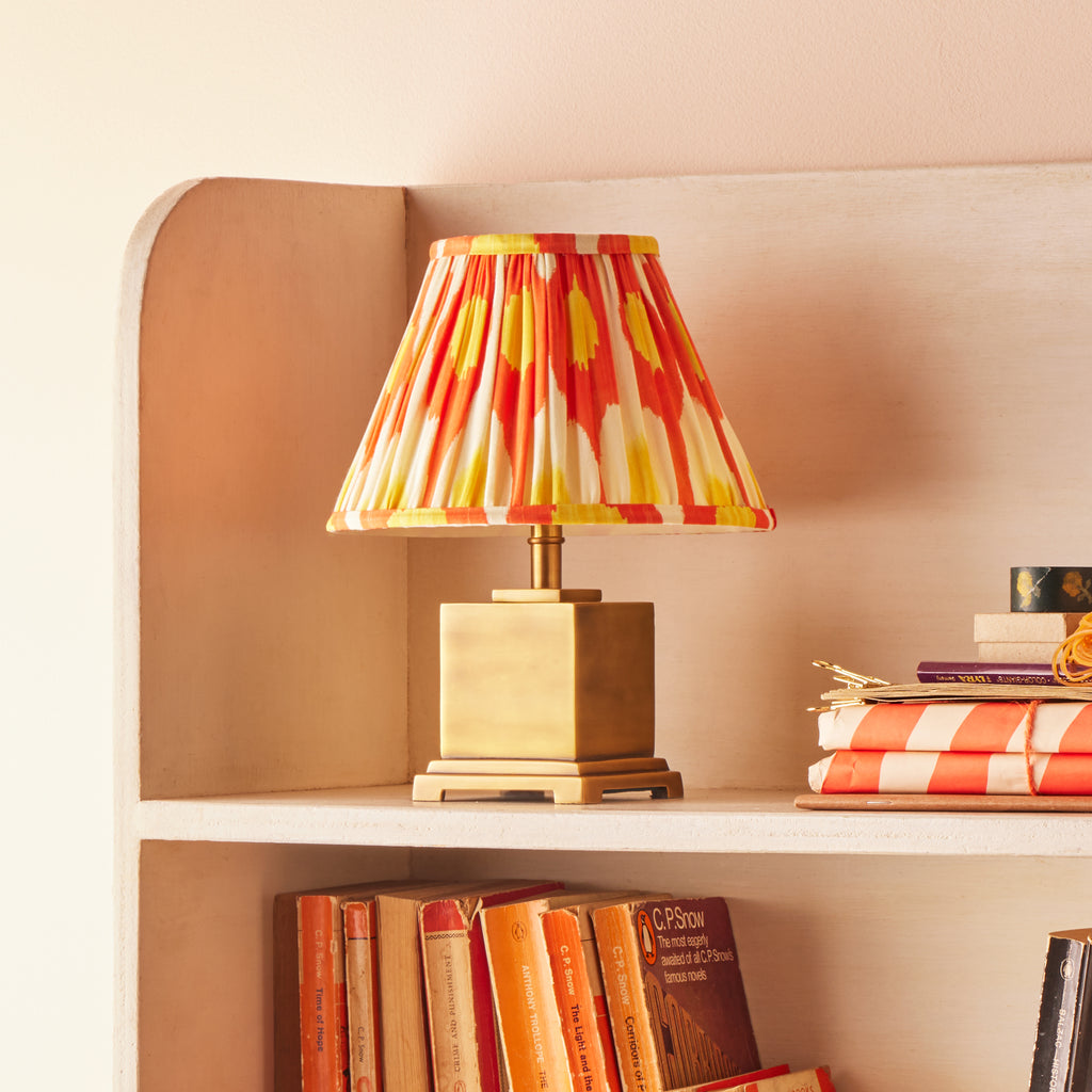 Walter Rechargeable Table Lamp With an Antiqued Brass Finish