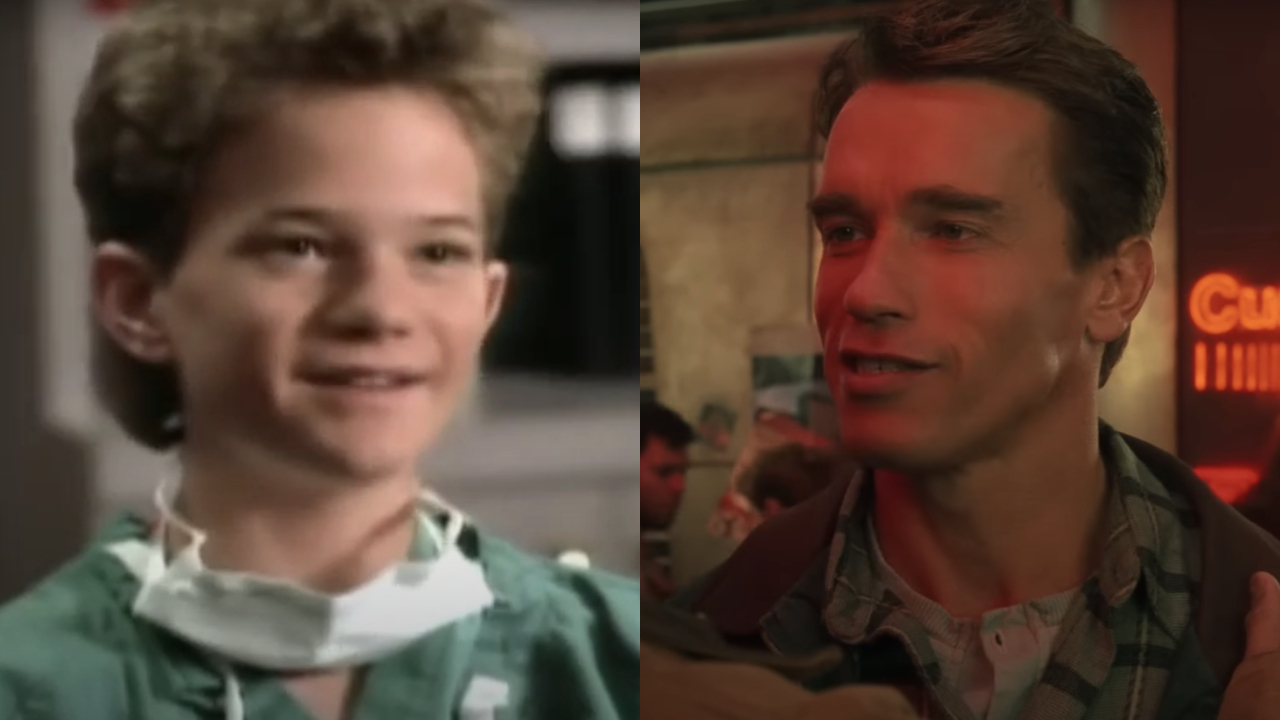 Neil Patrick Harris on Doogie Howser M.D. and Arnold Schwarzenegger in Total Recall