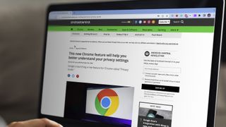 Google chrome desktop Android Central frontpage 