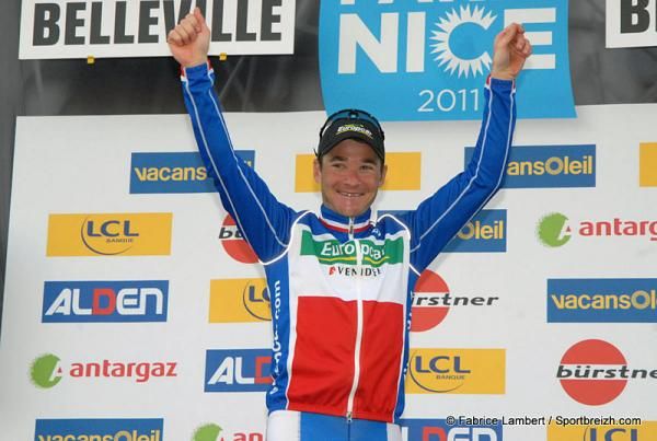 Paris-Nice stage four winner Thomas Voeckler (Europcar)