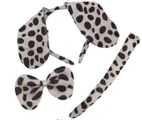 Dalmatian accessory set -