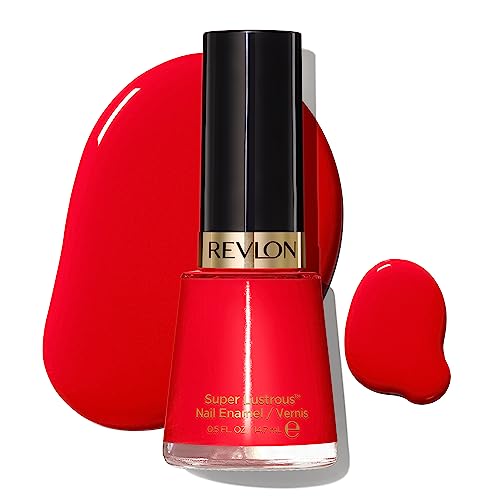 Revlon Super Lustrous Nail Polish, Chip-Resistant & Longwear Formula, High Shine Finish, 640 Fearless, 0.5 Fl Oz