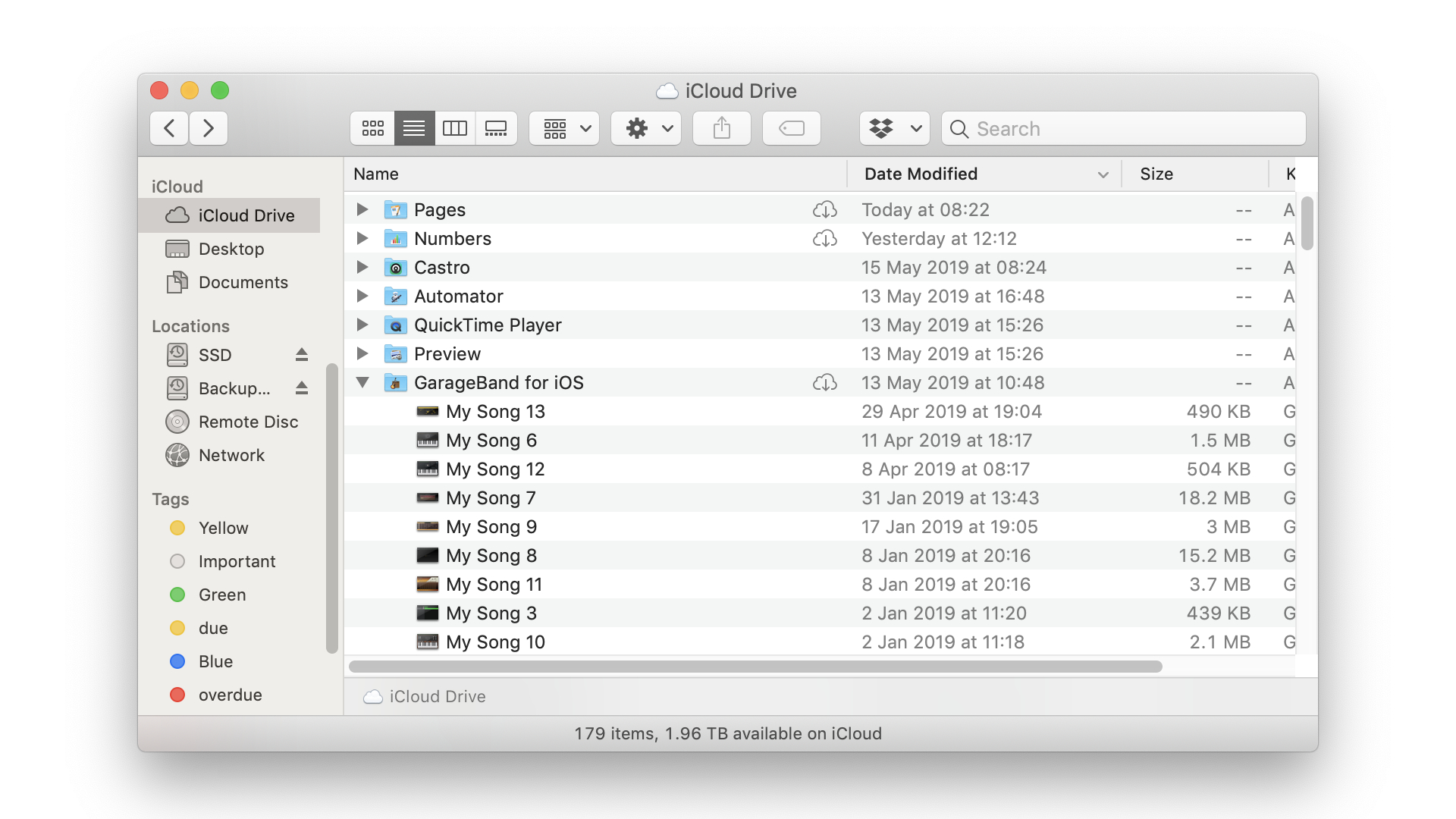 Going through your iCloud Drive and deleting things you don't need can also make a real difference (Image credit: Apple)