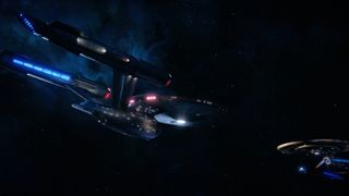 An image from the Star Trek Discovery season 1 ending