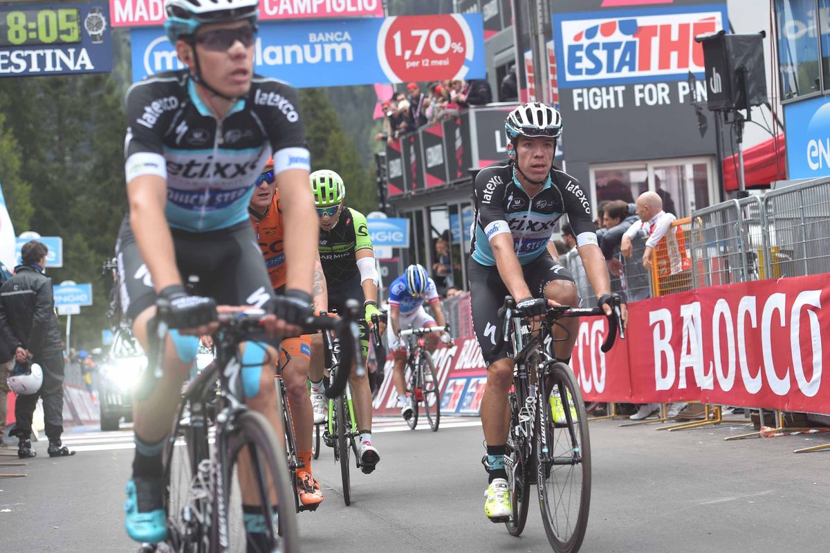 Rigoberto Uran lost lots of time on stage 15