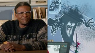 Keith David on Community and Mr. Rager in Entergalatic.