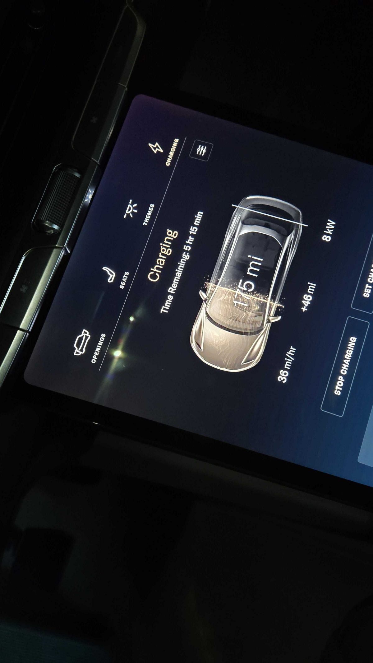 Free EV charging with Lucid Air Pure.