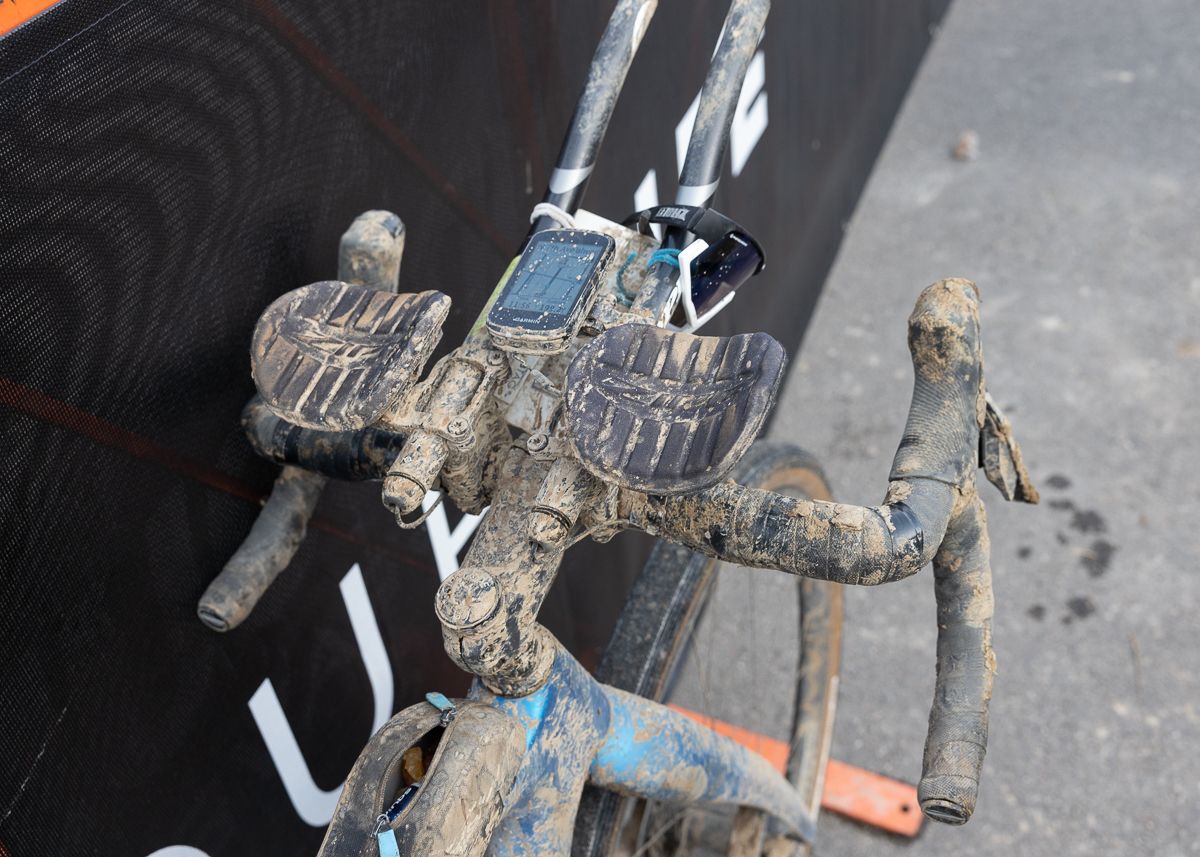 Kae's bike post-race