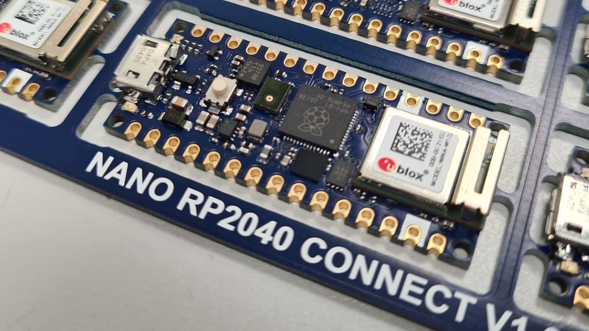 First Arduino Nano Rp2040 Connect Spotted Toms Hardware 8016