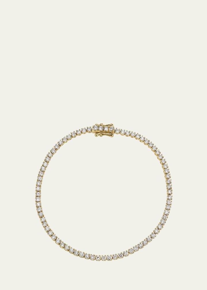 18k Yellow Gold Diamond Hepburn Bracelet