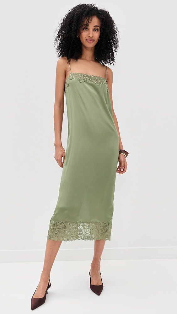 Reformation Mackenzie Silk Dress