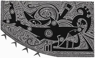 Torres Strait Islanders use constellations, such as the shark ‘Baidam’ pictured here, for practical purposes.