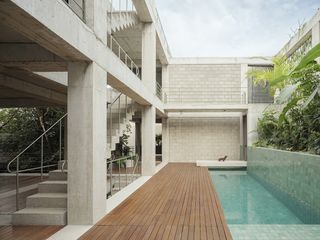 Nico Sayulita hotel terrace and swimming pool