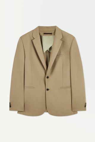 The Single-Breasted Wool Blazer