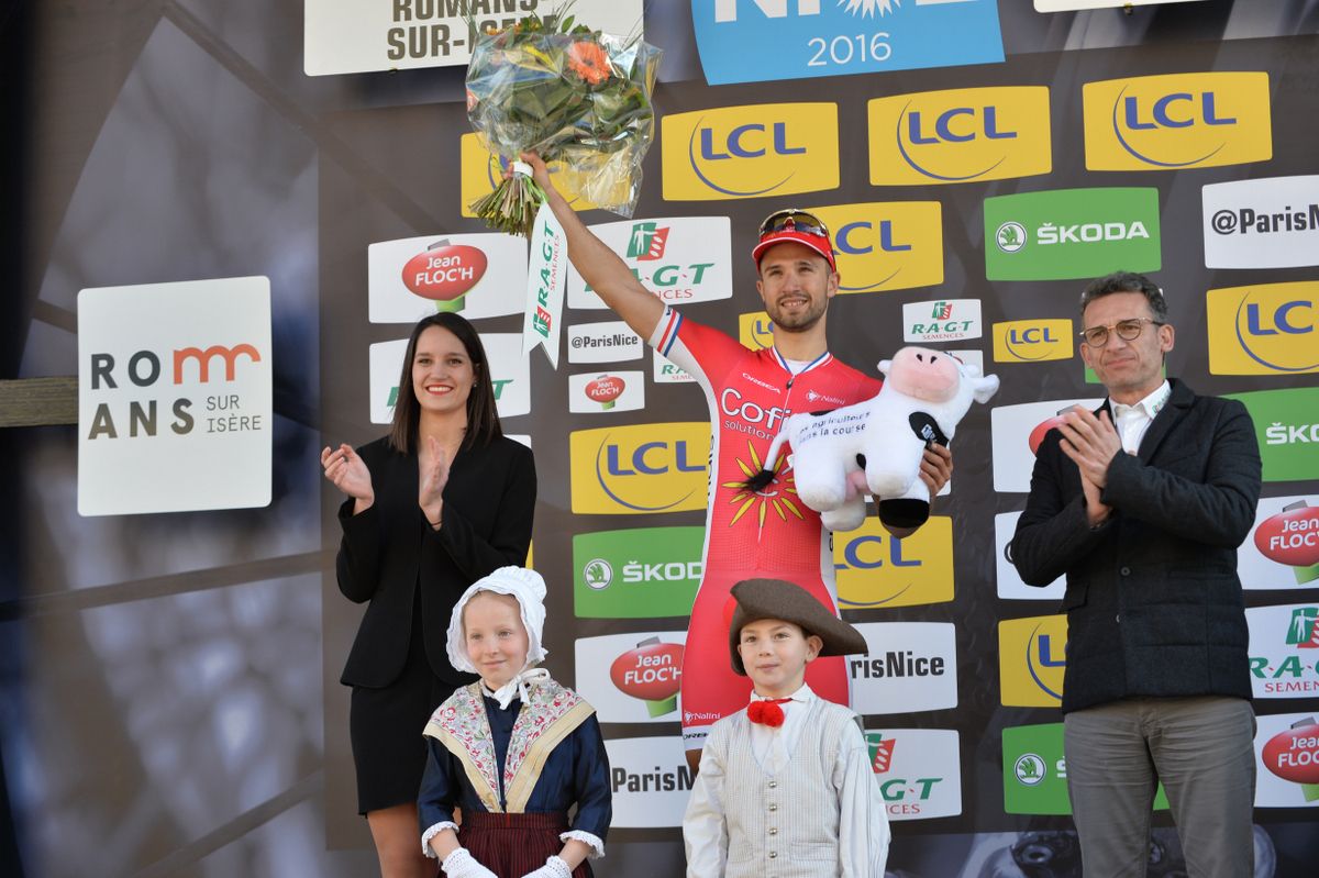 Stage winner Nacer Bouhanni with his haul