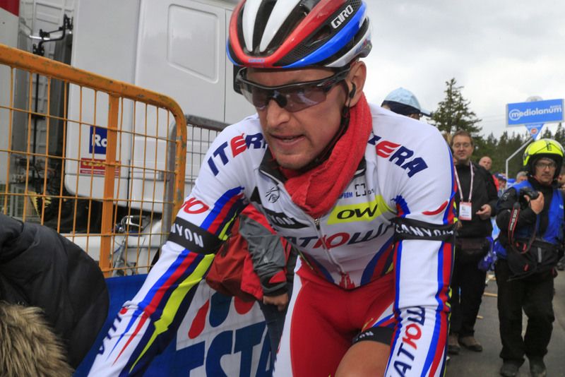 Yury Trofimov (Katusha) after the stage