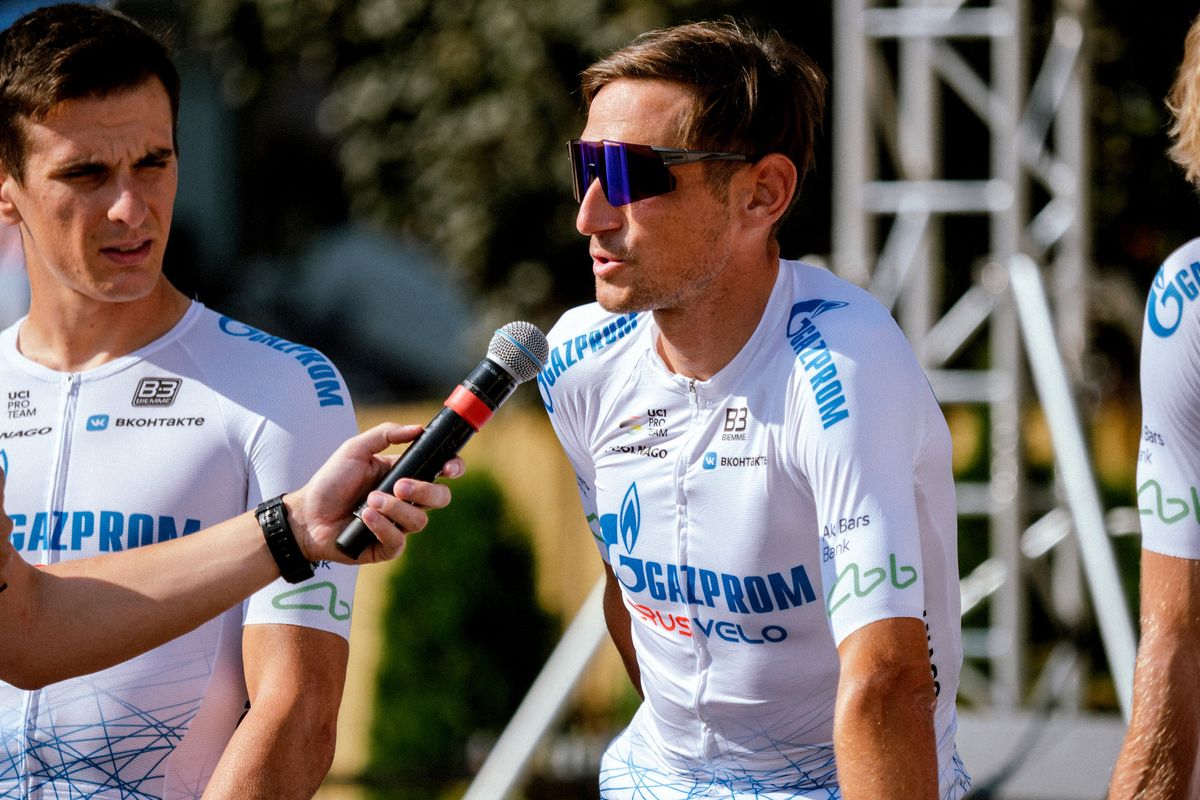 Tour de Slovaquie 2021 - 65th Edition - 1st Stage Kosice - Kosice 1,6 km - 15/09/2021 - Roman Kreuziger (CZE - Gazprom - RusVelo) - photo Igor Stancik/BettiniPhoto&Acirc;&copy;2021