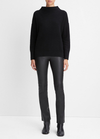 Vince Plush Cashmere Funnel Neck Sweater