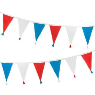 Red white and blue bunting