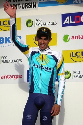 Alberto Contador (Astana) was happy to hold on to his overall lead.