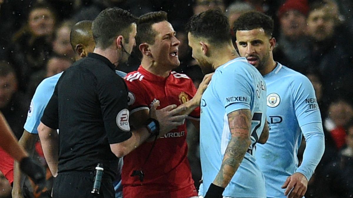 Battle Of Manchester: United And City Clash In The Tunnel After Derby ...