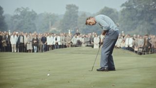 Arnold Palmer at the 1964 Piccadilly World Match Play Championship