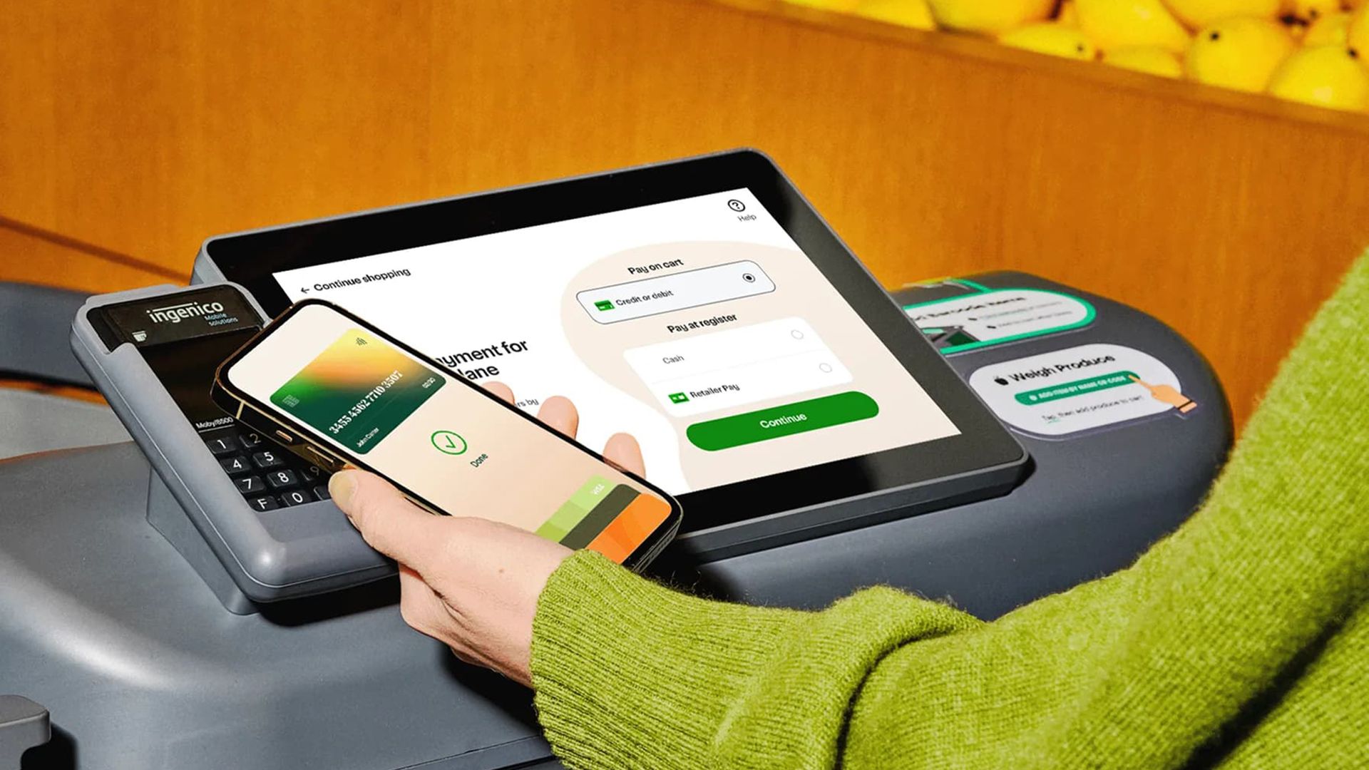 Instacart smart trolley