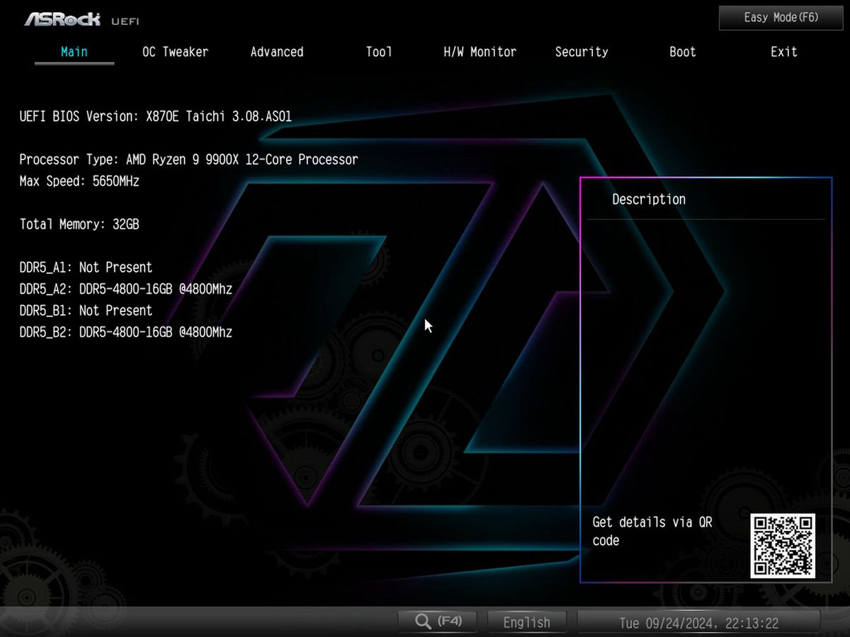 ASRock X870E Taichi