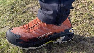 Merrell Moab Speed 2 Gore-Tex hiking boot: close up