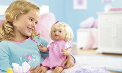 Mattel's "Little Mommy" doll is is a high-maintenance toy that demands love and attention from its young caretakers. 