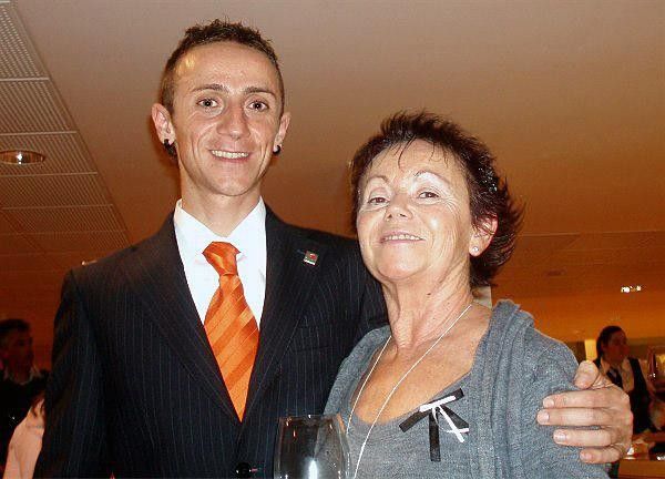Jon Bru with his aunt