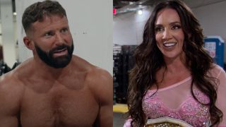 Matt Cardona and Chelsea Green split image