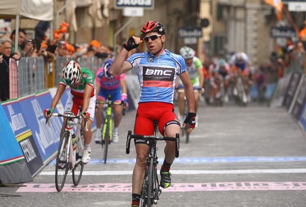 Relief for Evans after his patience netted him the stage win