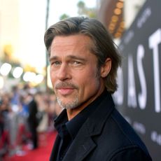 Brad Pitt on the red carpet of "Ad Astra" in 2019