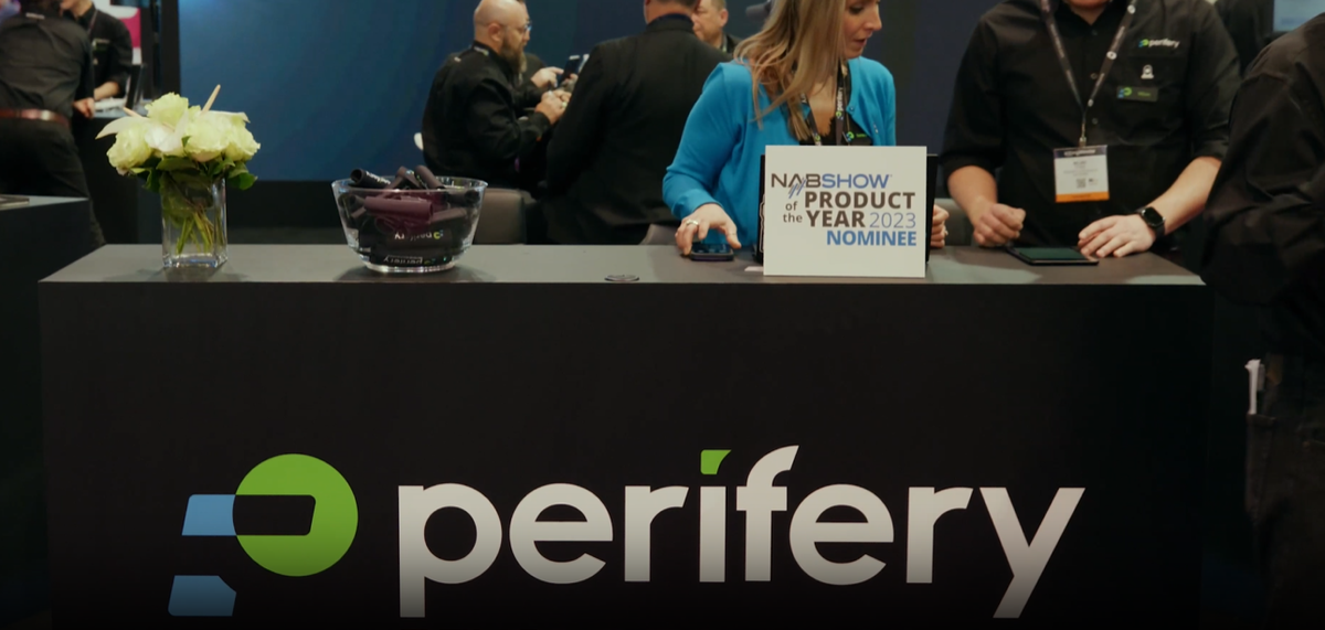 Perifery booth at NAB