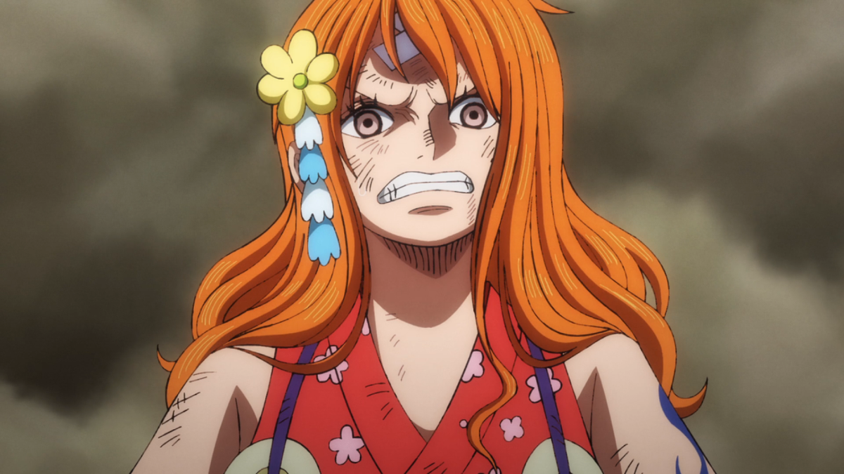 One Piece Nami anime. beautiful anime art. trending on