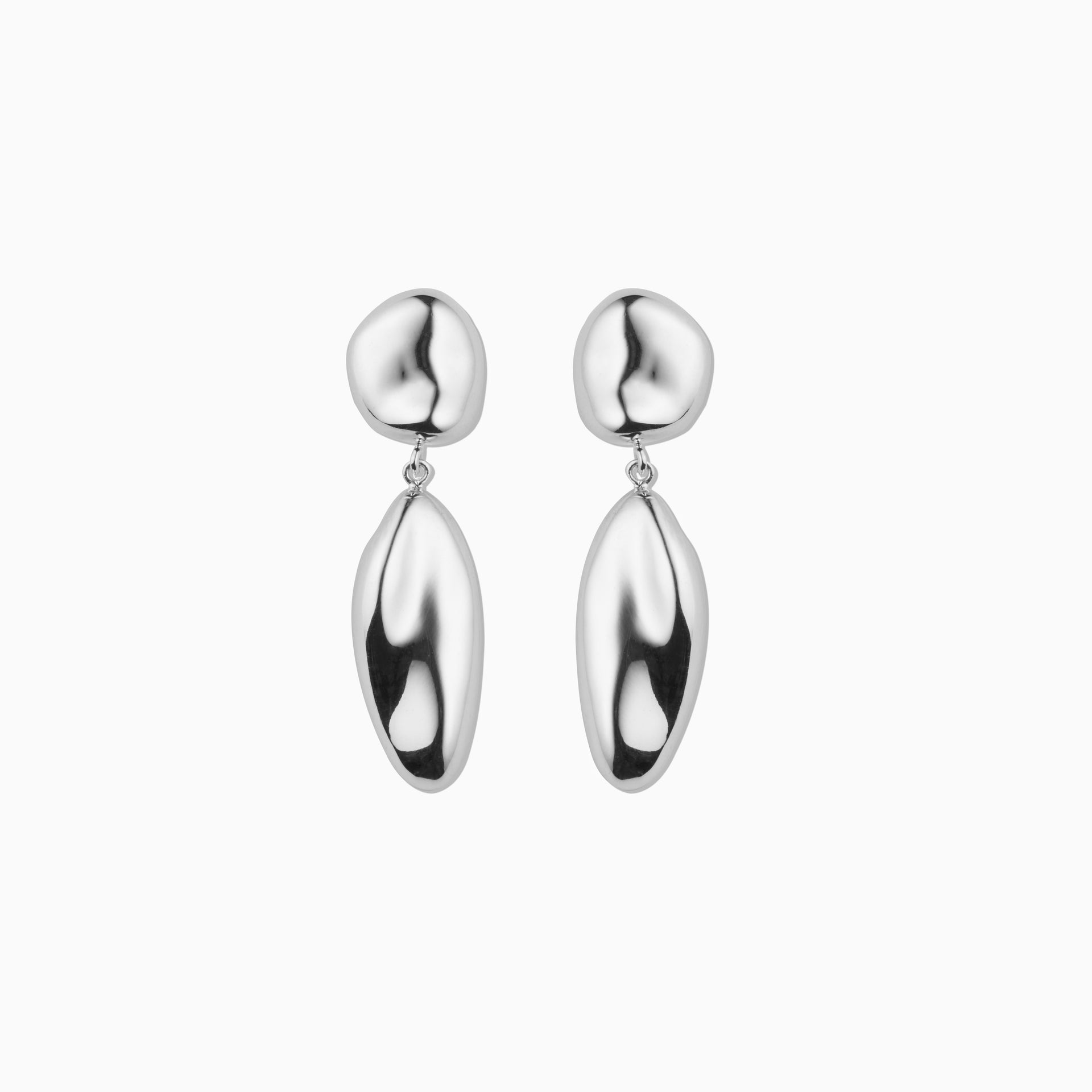 Short Patrice Earrings - Sterling Silver