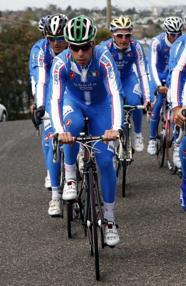 Italian national champion Giovanni Visconti