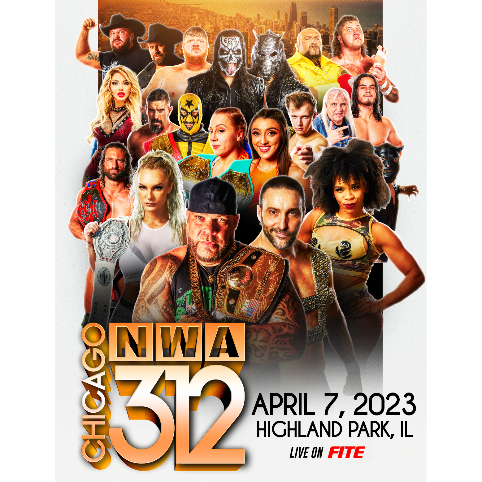 The NWA 312 poster