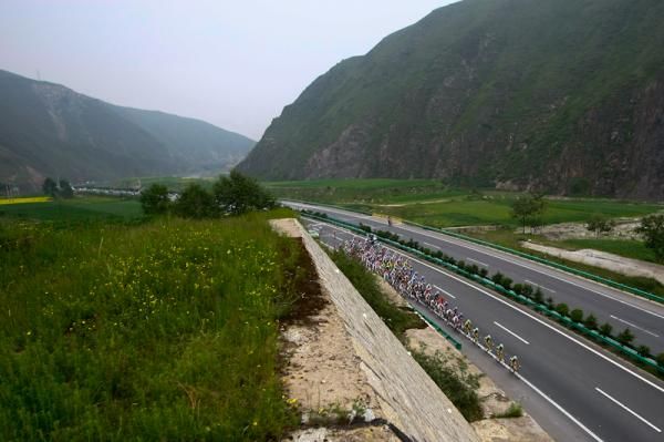 Landscape along Xihuang Highway