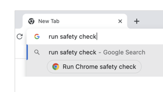 How to run a safety check in Chrome