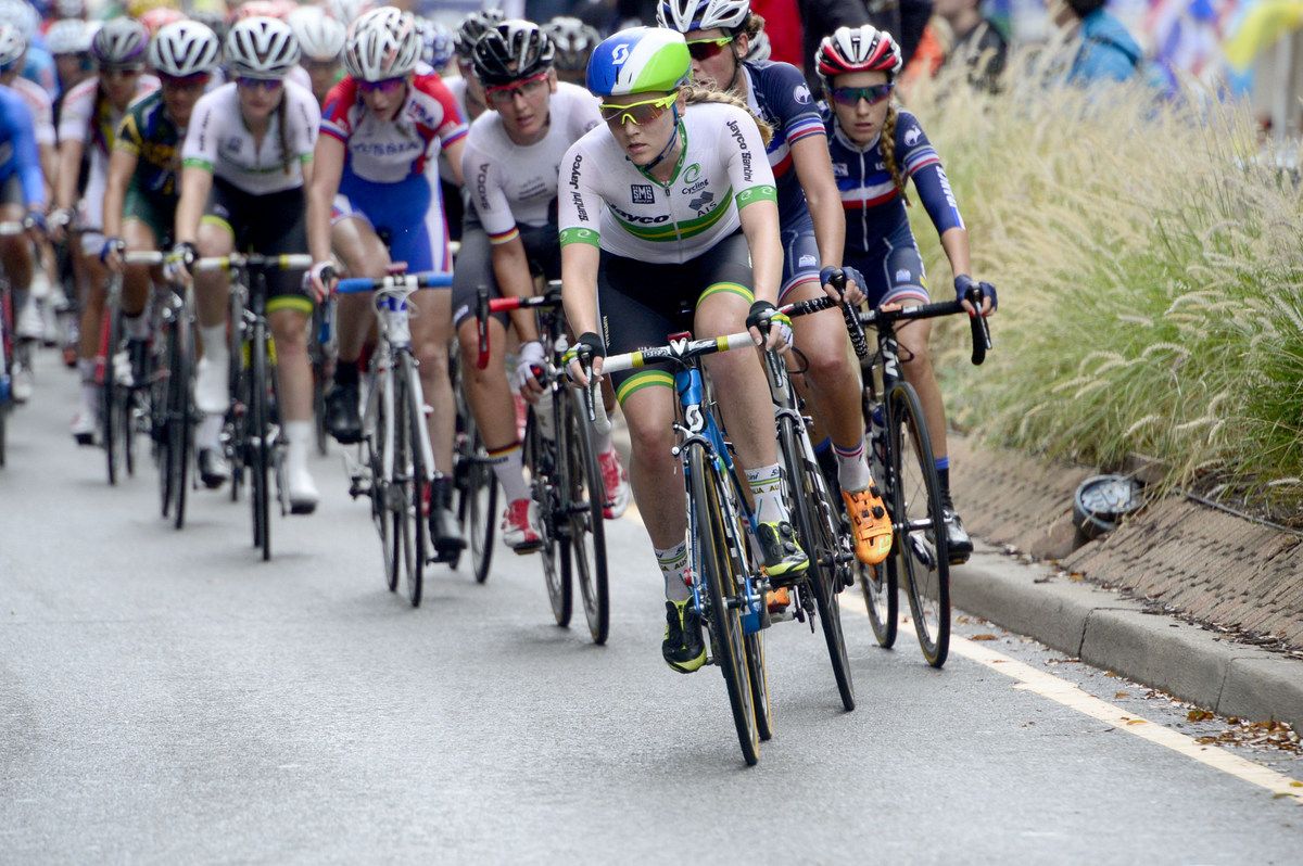 Gracie Elvin on the front for Australia