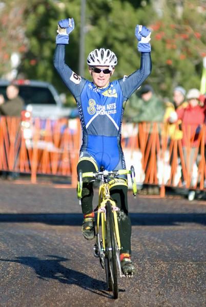 Paul Curley led wire-to-wire to collect the stars-and-stripes in the Master men's 55-59 race to add to his collection of over 20 previous national championship jerseys.