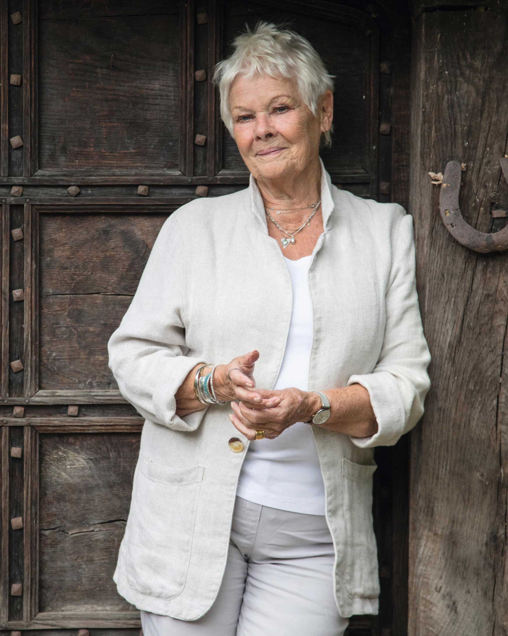 Judi Dench's portrait in Country Life