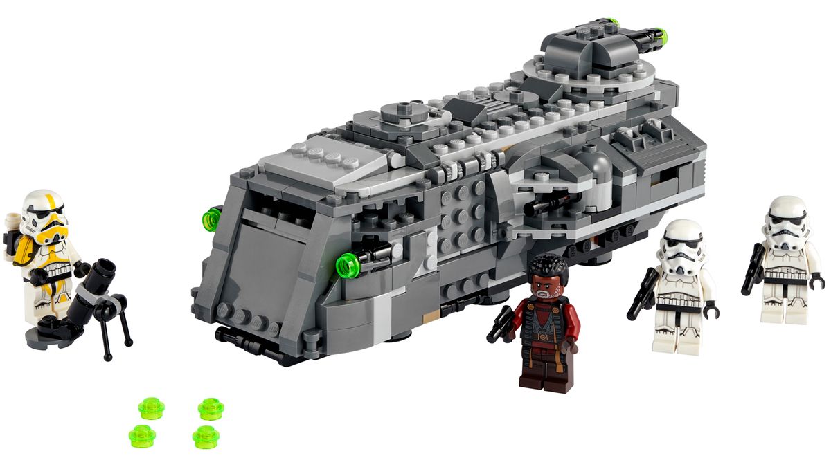 Lego's Imperial Armored Marauder from "Star Wars: The Mandalorian" is $39.99 USD and has 478 pieces. It comes with minifigures of Greef Karga, two Stormtroopers and an Artillery Stormtrooper.